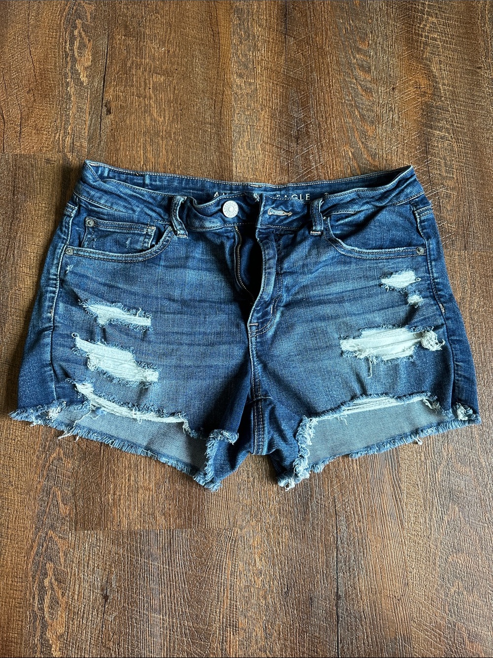 American Eagle distressed Jean shorts